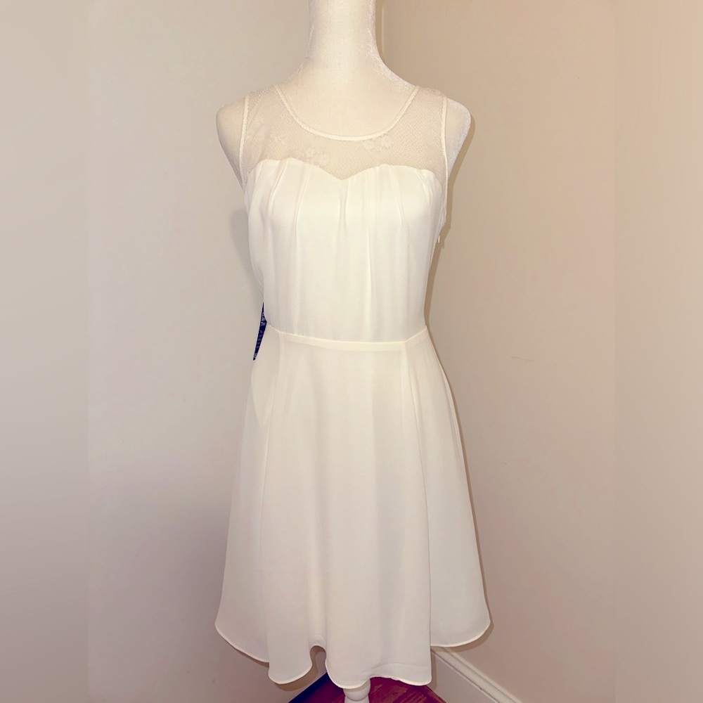 NEW Women’s Express Lace Dress, Size 6, White